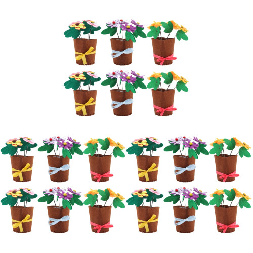 18Pièces Kit De Création Cache-Pot Non Pour Enfants 1