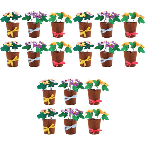 18Pièces Kit De Création Cache-Pot Non Pour Enfants 2