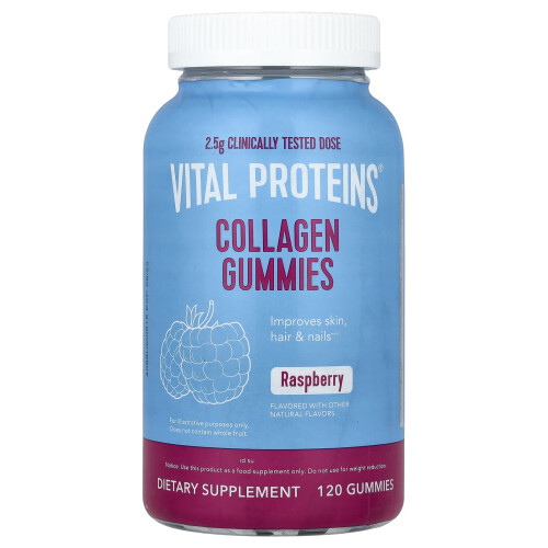 Vital Proteins Vital Proteins, Κολάτζιν Γούμμι, Raspberry, 120 Γούμμι (0.625 g per Γούμμι)