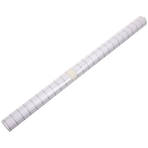 Grey Self-Adhesive PVC Transfer Tape for Vinyl Pattern Transfers