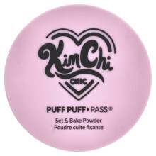 KimChi Chic Beauty, Puff Puff Pass, Set & Bake Por, PPP03 Transzparens, 0,85 oz (24 g)