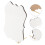 3Pièces Cadres Sublimation Mdf Décor Pour Photo DIY 11