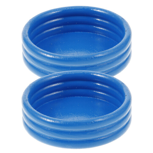 6Pièces Accessoires Piscine Miniature Pour Jardin De