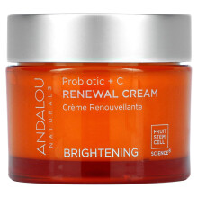 Andalou Naturals, Obnovení Krem, Probiotika + C, Růžové, 1,7 fl oz (50 ml)