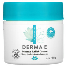 DERMA E, Creme de Alívio da Eczema, 4 oz (113 g)