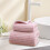 Fleece Towel Set Soft Absorbent 2-Piece Bath Face Towels 5