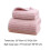 Fleece Towel Set Soft Absorbent 2-Piece Bath Face Towels 8