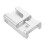 3Pièces Boucles Ceinture Métal Argent Accessoires Épée Cosplay 1