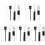 5Ensembles Brosses Nettoyage Clavier Compactes Usage Ménager 2
