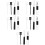 5Ensembles Brosses Nettoyage Clavier Compactes Usage Ménager 7