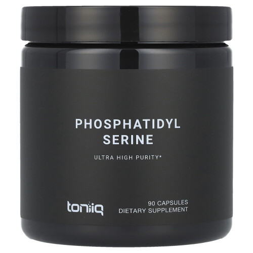 Toniiq, Phosphatidyl Serine, 90 Capsules (200 mg per Capsule)