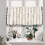 Light Blocking Short Curtain Panels with Rod Pocket for Kitchen and Bathroom Windows 6