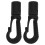 4Pièces Boucles Fixation Noires Pour Kayak Canoë Barques 1