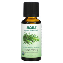 NOW Foods, Oli Essenziali Organici, Rosmarino, 1 fl oz (30 ml)