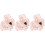 3Ensembles Boucles D'oreilles Clips Enfants Rose Plaisir Sans Perçage 4
