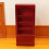 Mini bibliothèque rouge, 1 pièce, 17,8 x 7,9 x 3 cm 2