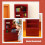 Mini bibliothèque rouge, 1 pièce, 17,8 x 7,9 x 3 cm 5