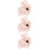 3Ensembles Boucles D'oreilles Clips Enfants Rose Plaisir Sans Perçage 8