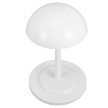 4Pcs Multi-Use PP Wig and Hat Stand Portable Adjustable White Holder