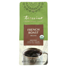Café Herbal de Chicória Orgânica de Teeccino, French Roast, Dark Roast, Sem Cáfeina, 11 oz (312 g)