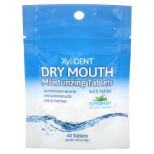 XyliDENT, Compresse per la secchezza della bocca con Xilitolo, Peperoncino, 40 Compresse, 0,70 oz (20 g)
