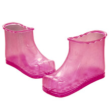 2Paare PVC Fußbadschuhe Rosé Massage Fußsoaker Für