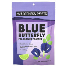 Wilderness Poets, Blauwe vlindersel Blauwe Bloempoeder, 3,5 oz (99 g)