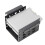 4-bays 2,5" til 3,5" harddiskbeslag, sort beslag 5