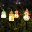 Warm White Snowflake LED String Lights, Battery Powered 2