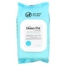 The Honey Pot Company, Wipes Sensíveis, 30 Contagem