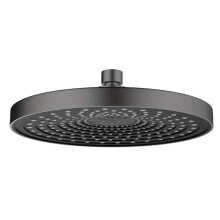 25cm Large Water Volume Booster Shower Pressurized Single Home Bathroom Shower Set Gray