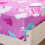Ensemble de draps pour enfants Licorne violette, 4 pièces, en microfibre 4