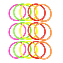 45Pièces Jeux D'anneaux À Lancer Multifruits En Pour Enfants