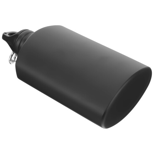 Campingvandflaske i aluminiumslegering, 500 ml, sort 1