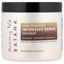 Sunny Isle, Batana, Anti-Thinning Intensive Repair Masque, 16 fl oz (473,17 ml)