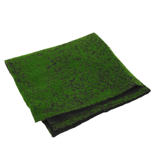 2Pièces Vert Faux Gazon Mat Micro Paysage Décoration