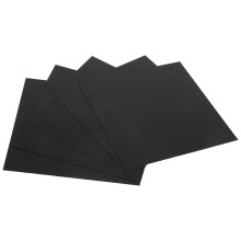 20Stk Aluminiumbleche Schwarz Vielseitig Für DIY, Industrie