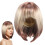 2Pièces Perruques Courtes Bob Synthétique Confort Multi Usage Femme 1