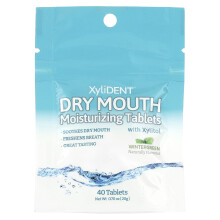 XyliDENT, Torr Munns Mögelande Tabletter med Xylitol, Wintergreen, 40 Tabletter