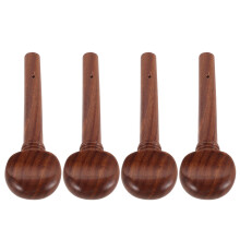 8Pièces Mécaniques D’accordage Pour Violon En Marron