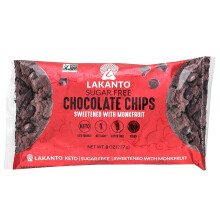 Lakanto, Choklad Chips, Sukrarfritt, 8 oz (227 g)