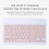 Capa com teclado para iPad Mini 6 – Modelo Slim Folio, Bluetooth 5