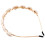 Bandeau de mariage en forme de coquillage doré (1 pièce) 4