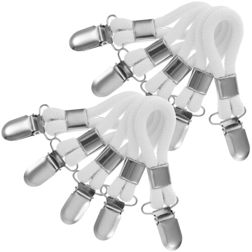 50Pièces Crochets Pinces Métalliques Pour Serviettes Coton 1