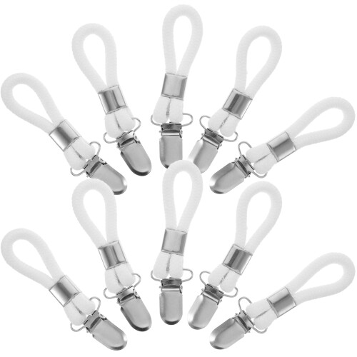 50Pièces Crochets Pinces Métalliques Pour Serviettes Coton 2