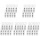 50Pièces Crochets Pinces Métalliques Pour Serviettes Coton 4