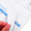 DRAFIDEEP Tremåneders vægkalender2026Lodret kalender Himmelblå papirreferencekalender1 sæt 7