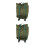 2Pièces Compression Durables Pour Camping Randonnée Vert 3