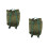 2Pièces Compression Durables Pour Camping Randonnée Vert 5