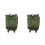 2Pièces Compression Durables Pour Camping Randonnée Vert 8